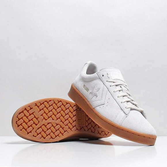 New Converse Pro Leather Ox Pale Putty/Gum - Picture 8 of 10